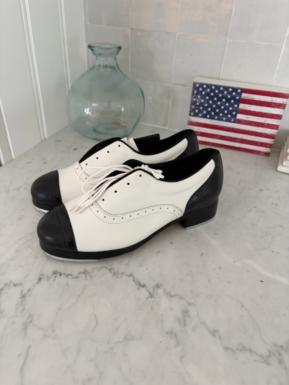 Jason Samuels Smith Spectator Tap Shoes NWT 🖤🤍🖤🤍